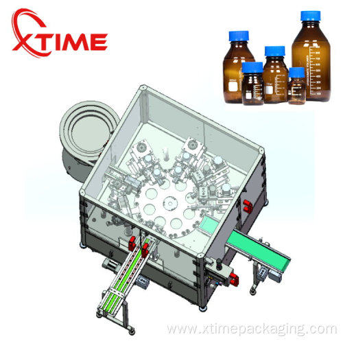 bottle filling and capping machine for hand sanitizer
